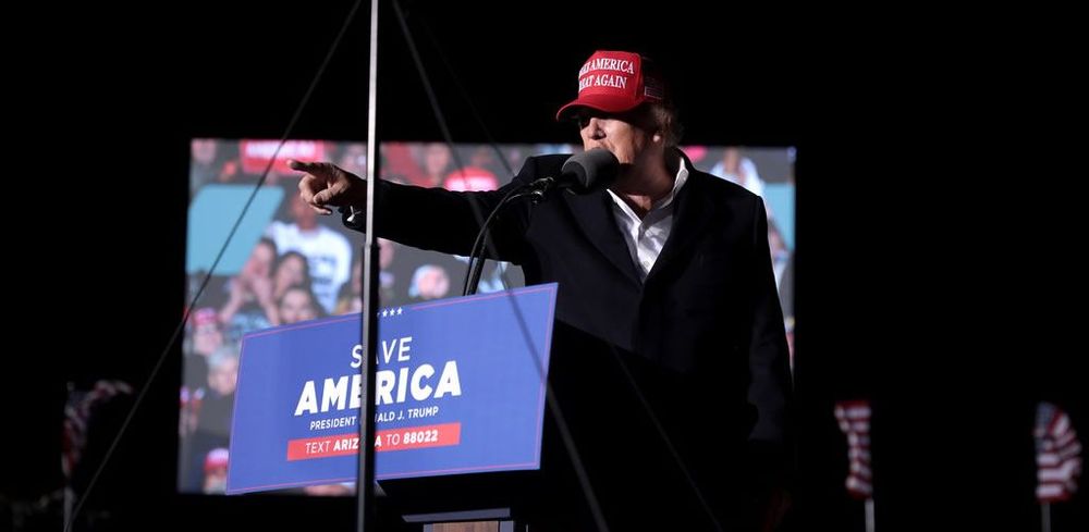 Trump delivers defiant speeches after his recent indictment post image