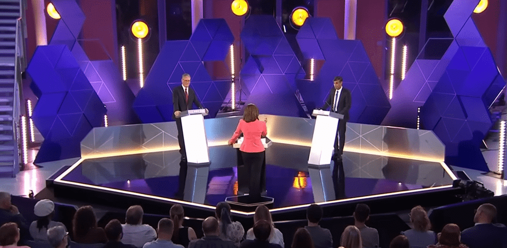 There was a telling difference between Rishi Sunak and Keir Starmer’s use of pronouns in the final election debate post image