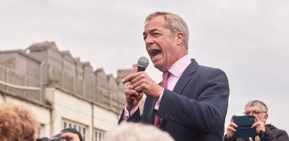 Farage targets teachers as protest disrupts Reform rally post image