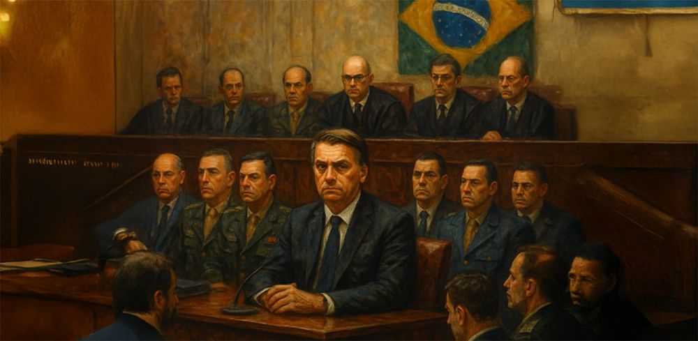 Brazil confronts ex‑president Bolsonaro in historic coup‑plot trial post image