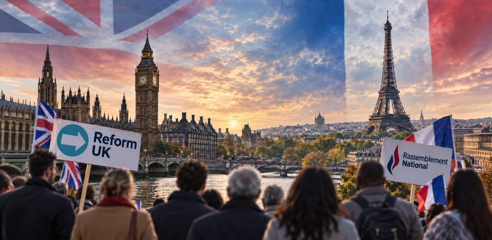 Farage backs blanket face-covering ban as Reform formalises RN migration pact post image