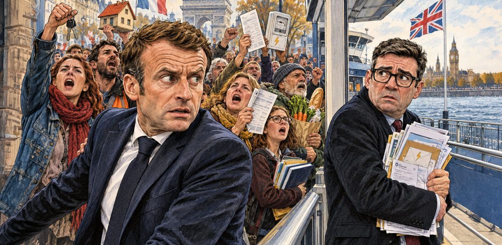 From Paris to Lisbon and Milan, cost-of-living protests spread as Britain stands apart post image