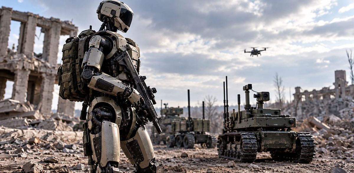 Could humanoid robots replace soldiers on the battlefield?