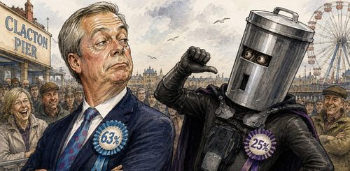 What the battle between Nigel Farage and Count Binface really tells us about Britain’s mood