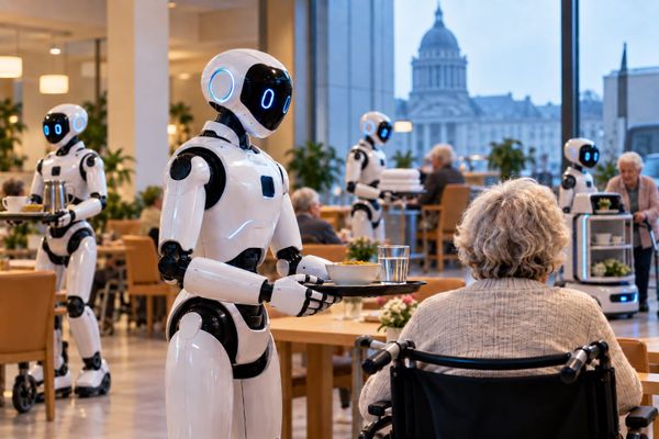 Far-right politician turns robots into an argument against immigration