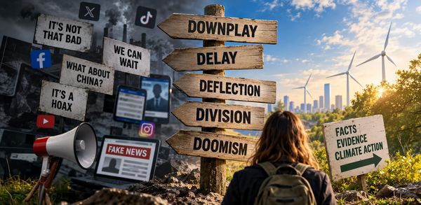 Five types of disinformation – and how to spot red flags that trigger climate inaction