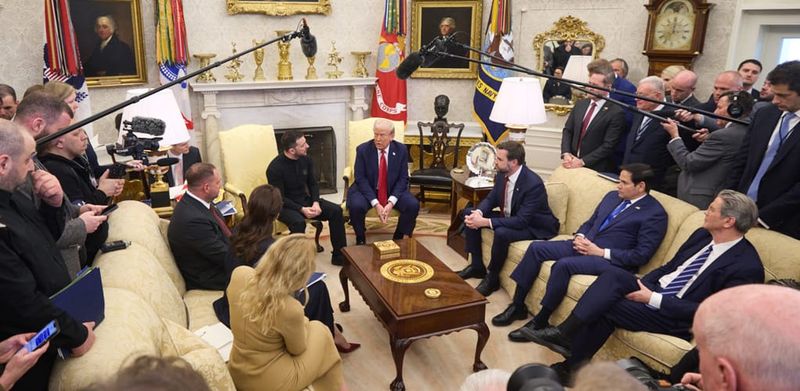 Raised voices and angry scenes at the White House as Trump clashes with Zelensky over the ‘minerals deal’ post image