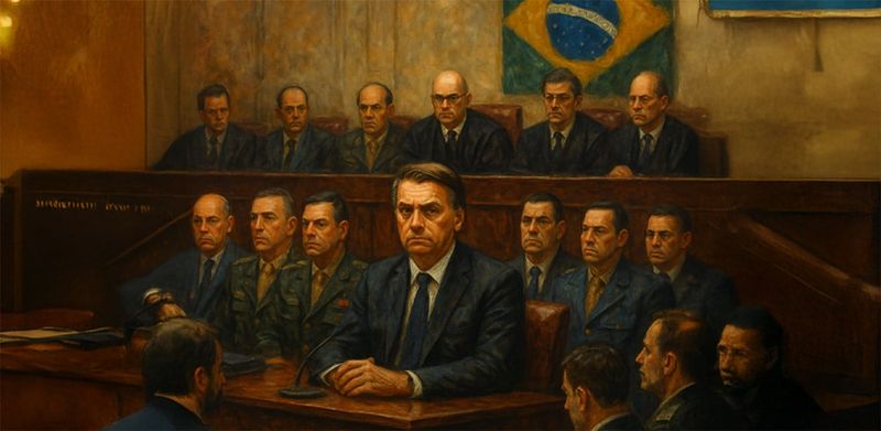 Brazil confronts ex‑president Bolsonaro in historic coup‑plot trial post image