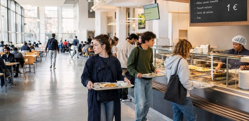 France opens €1 university meals to all students post image