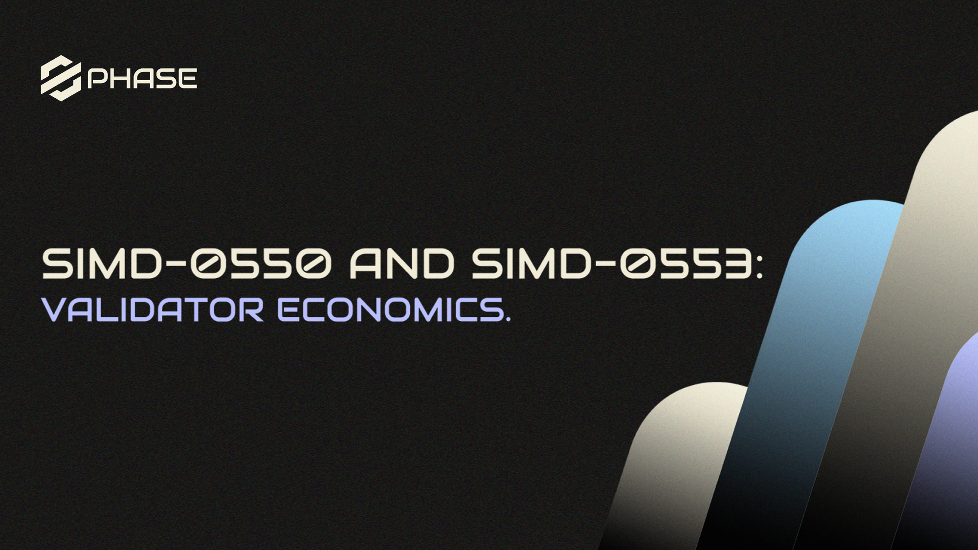 SIMD-0550 and SIMD-0553: What They Do to Validator Economics