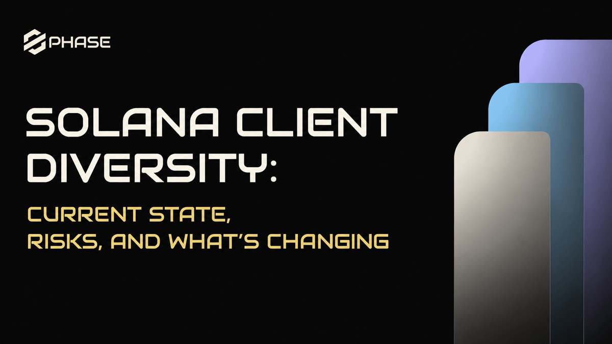 Solana Client Diversity: Current State, Risks, and What's Changing