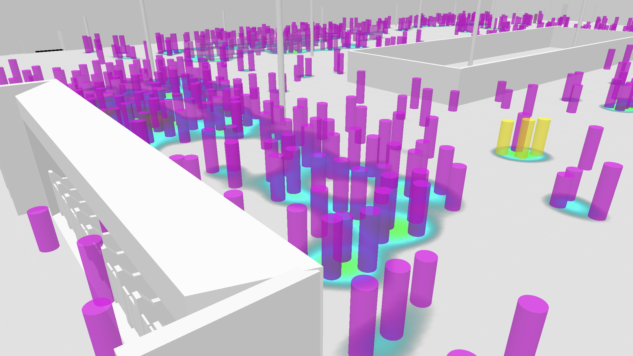 Lidar software accurately showing each persons' while remaining anonymous