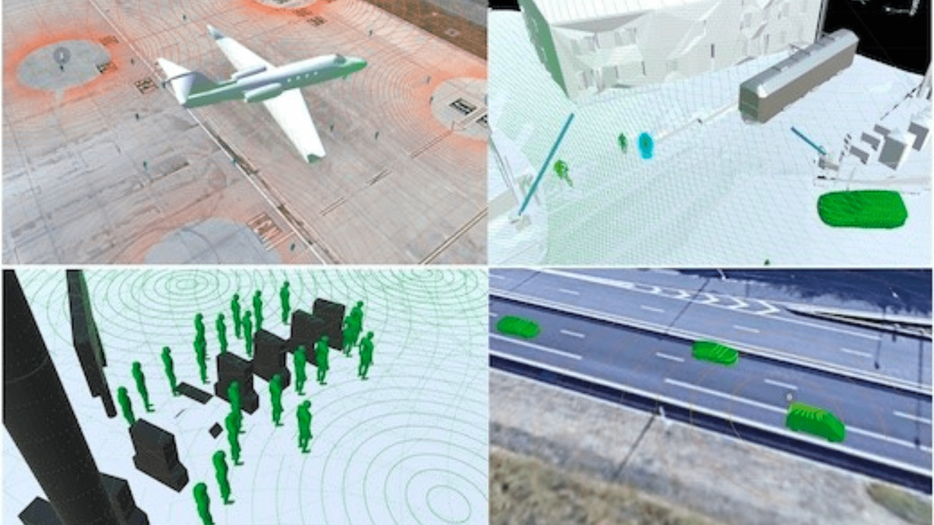 Different functions for Outsight's simulation tool