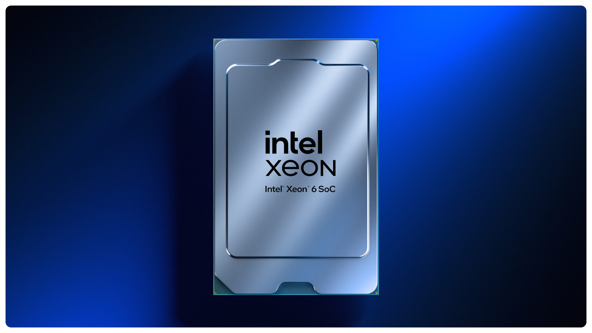 Intel Xeon 6 processors deliver exceptional performance for the widest range of workloads and are engineered for efficiency and low total cost of ownership. On Feb. 24, 2025, Intel launched the Intel Xeon 6 SoCs with P-cores – more power-efficient, edge servers with Intel vRAN Boost and media acceleration, and networking built in. (Credit: Intel Corporation)
