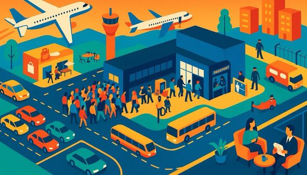 Airports are a microcosm of cities