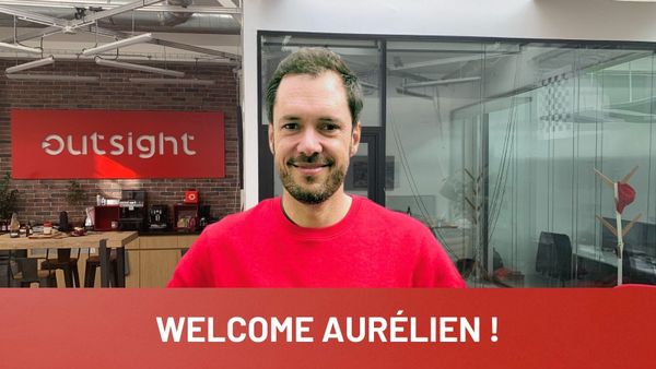 Outsight’s new Director of Customer Operations Aurélien Galicher.