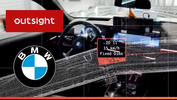 Autonomous BMW Vehicles powered by Outsight's Physical AI solution