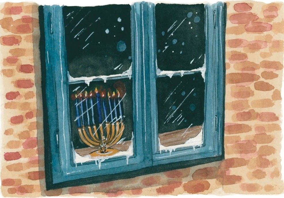 Chanukah In the snow