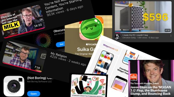 Enthusiastic Recommendations — July 4, 2025