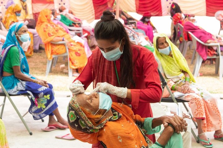 Women in the world’s poorest communities are being empowered by projects to restore their sight