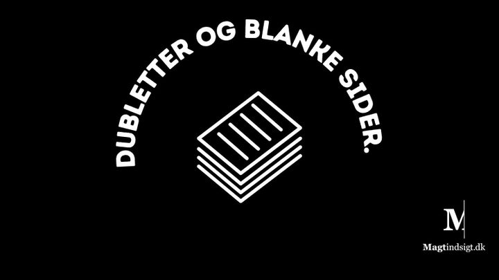 Historien om Skat - 2  Dubletter og blanke sider #7