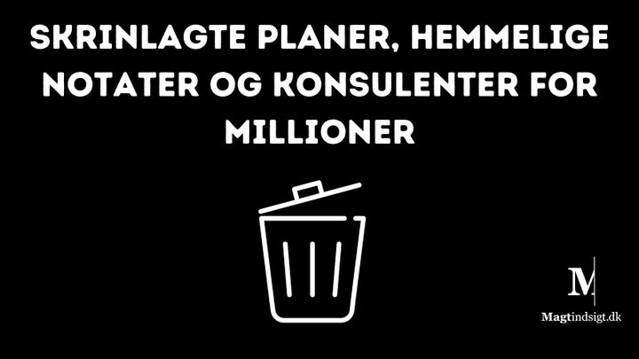Historien om Skat - 3 Skrinlagte planer, hemmelige notater og konsulenter for millioner. #8