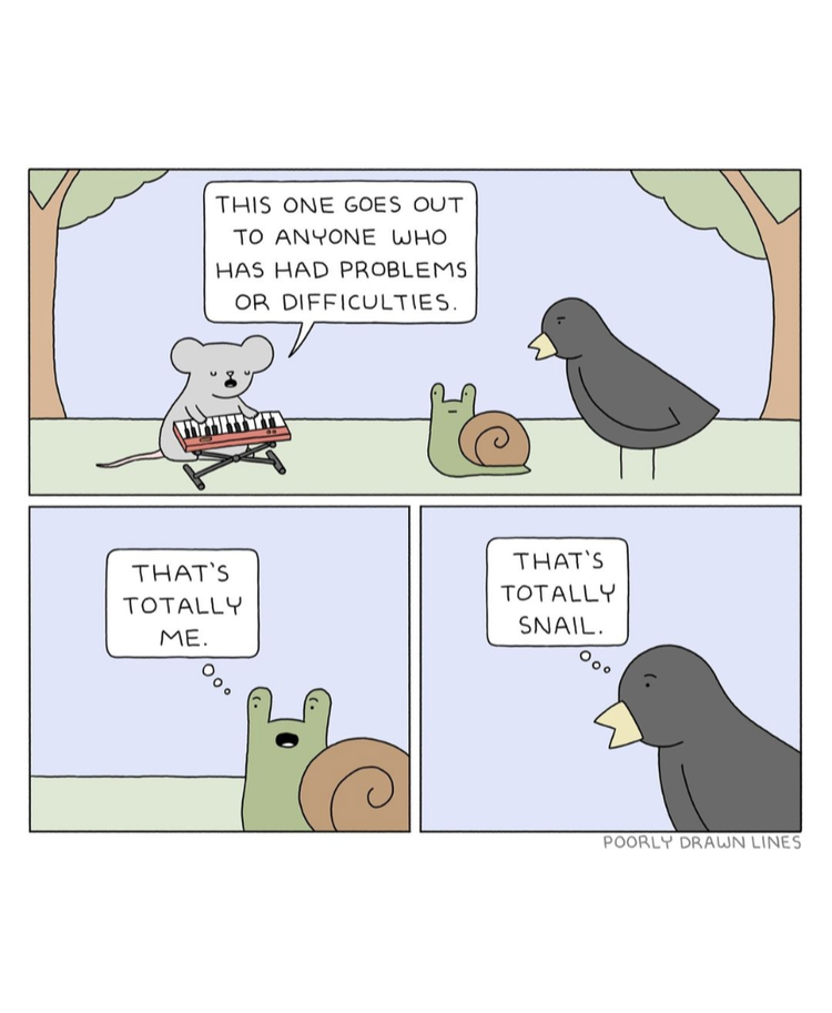 Do The Thing! That's totally snail.