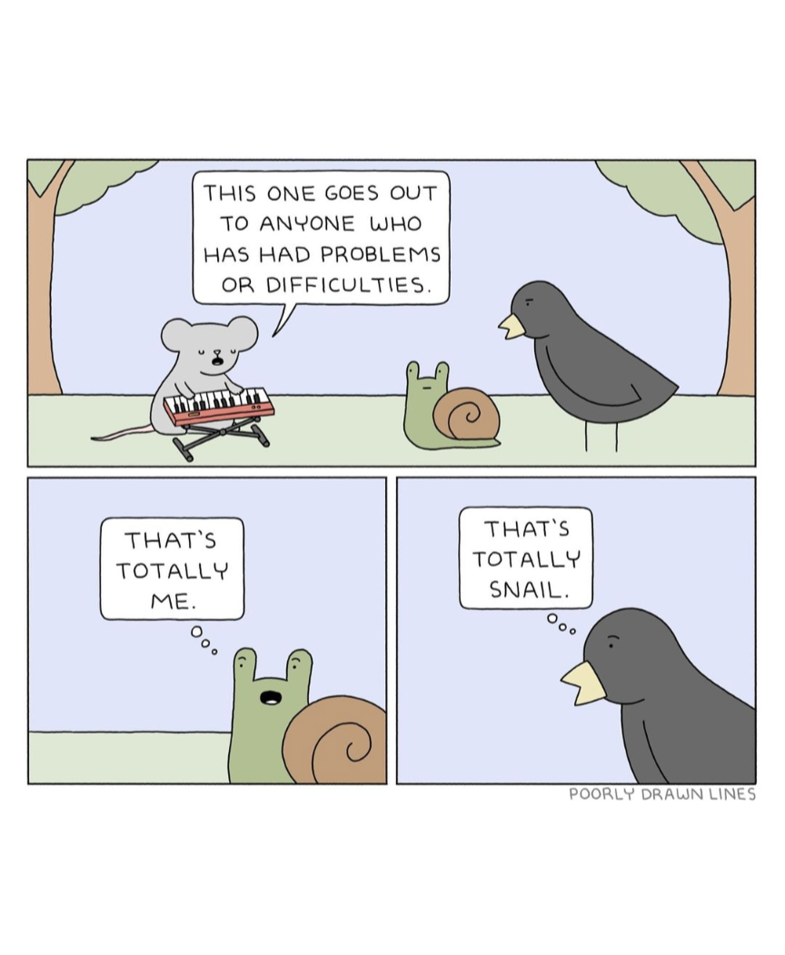 Do The Thing! That's totally snail.