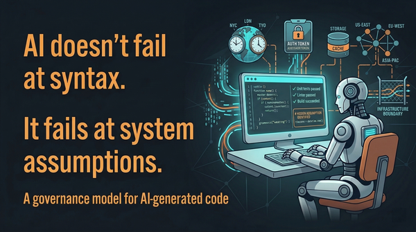 Agentic AI Governance: It Fails at System Assumptions