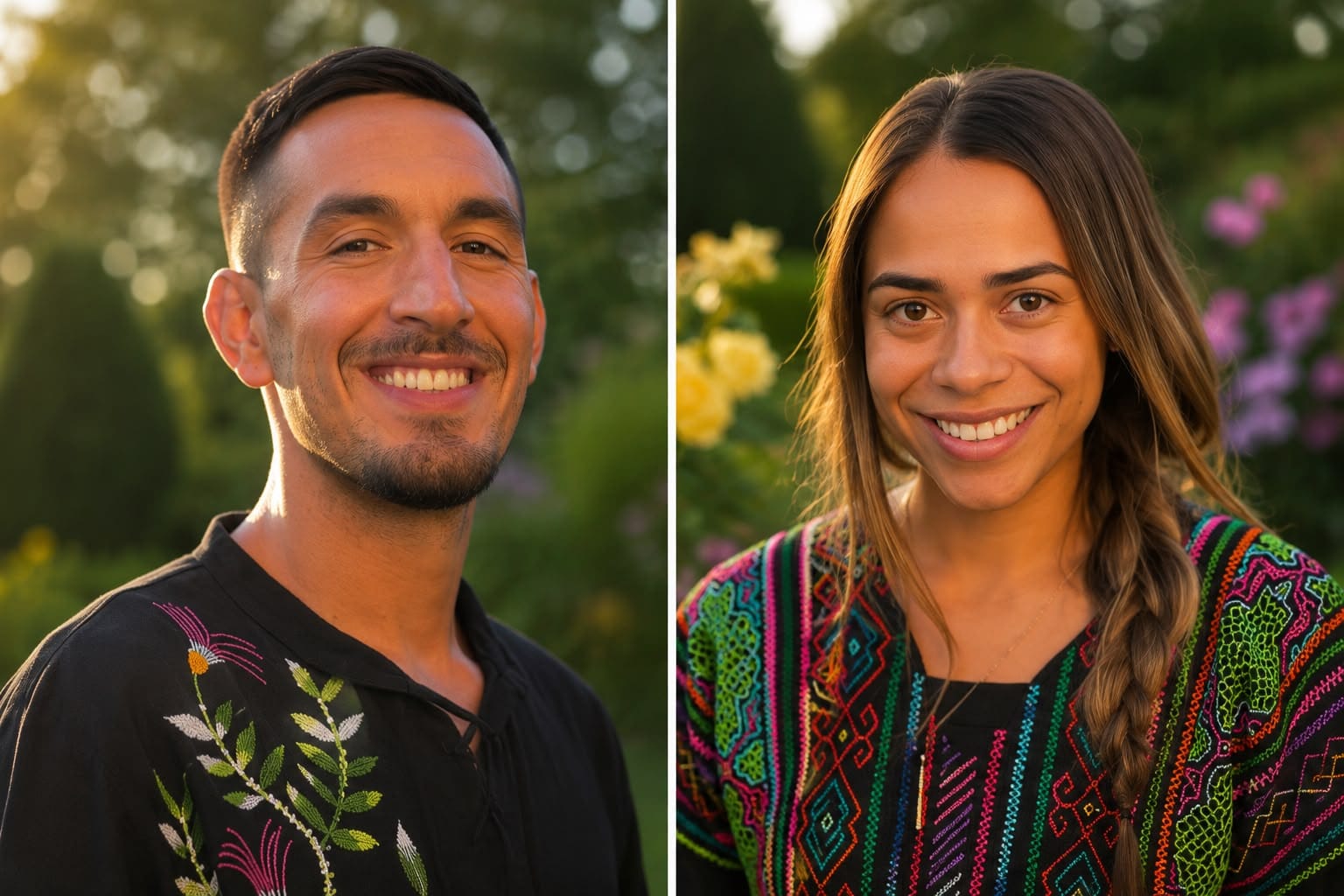 Portraits of Mark and Chloe Lorello, AyaWaken ministers