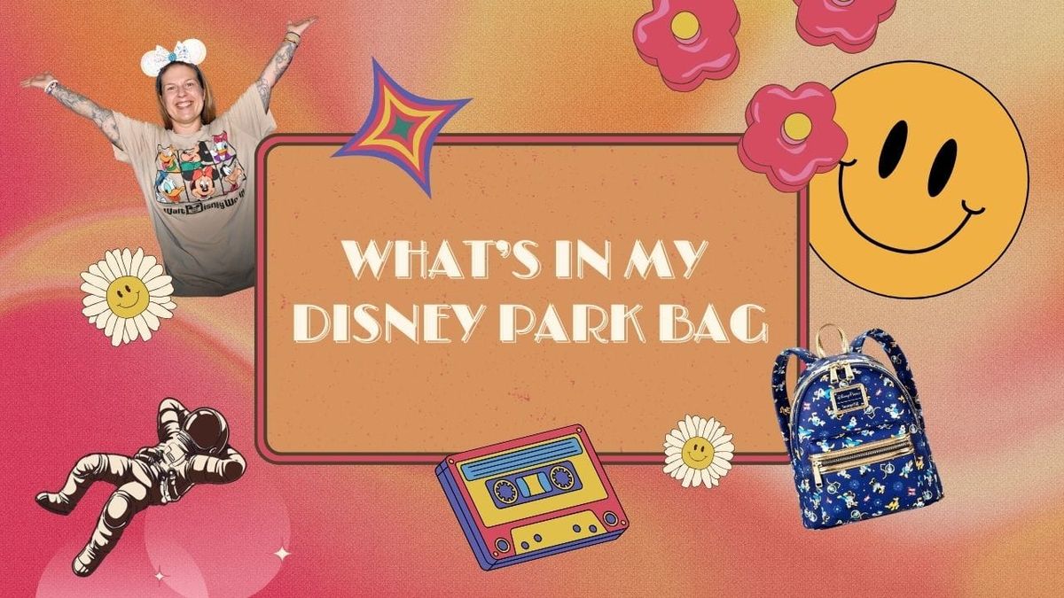 What's in my Disney parks bag?!