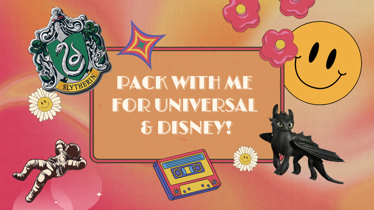 Pack & Prep with me for Universal Orlando and Disney World!