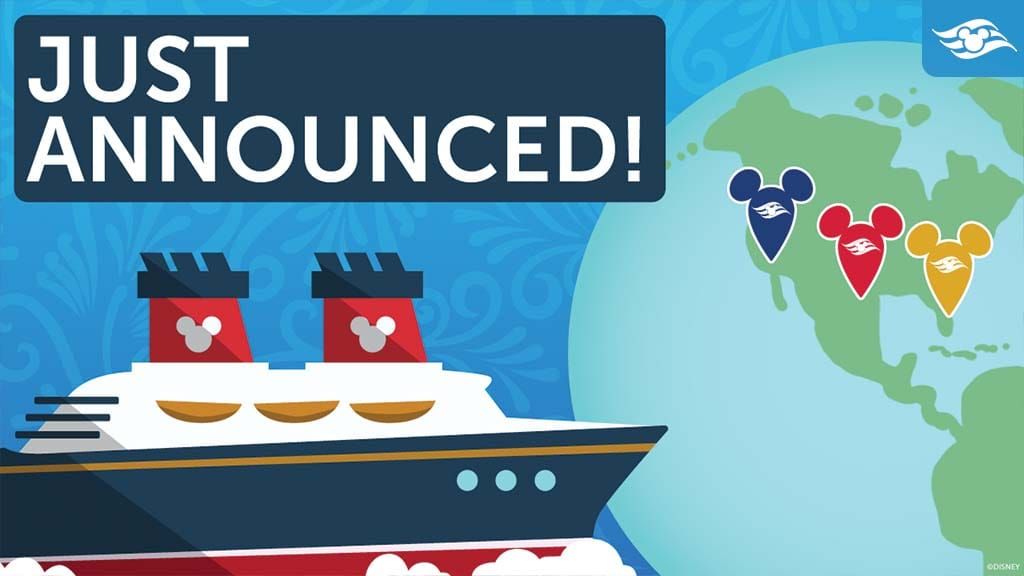 New Disney Cruise Line Itineraries with Expanded Sailings Coming to California and Texas