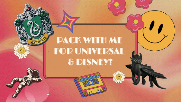Pack & Prep with me for Universal Orlando and Disney World!