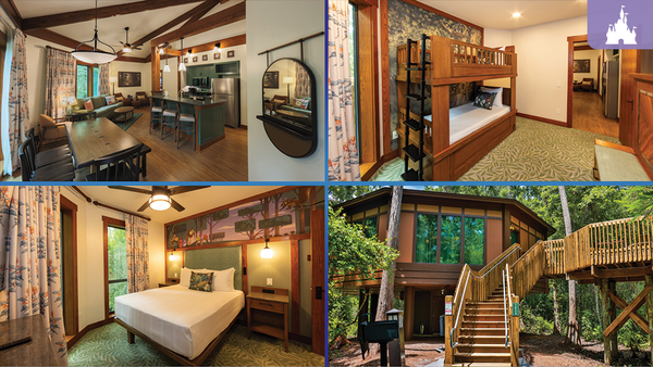 First Look Inside the Reimagined Treehouse Villas at Disney’s Saratoga Springs Resort