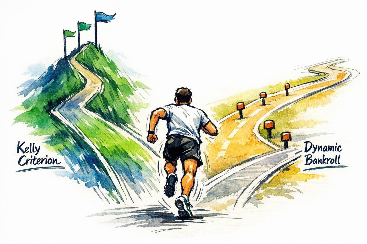 Kelly Criterion vs. Dynamic Bankroll Adjustment