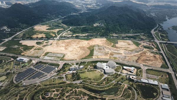 세종 국가상징구역 예정지 일대 (사진출처 : 행정중심복합도시 마스터플랜 공모 홈페이지)