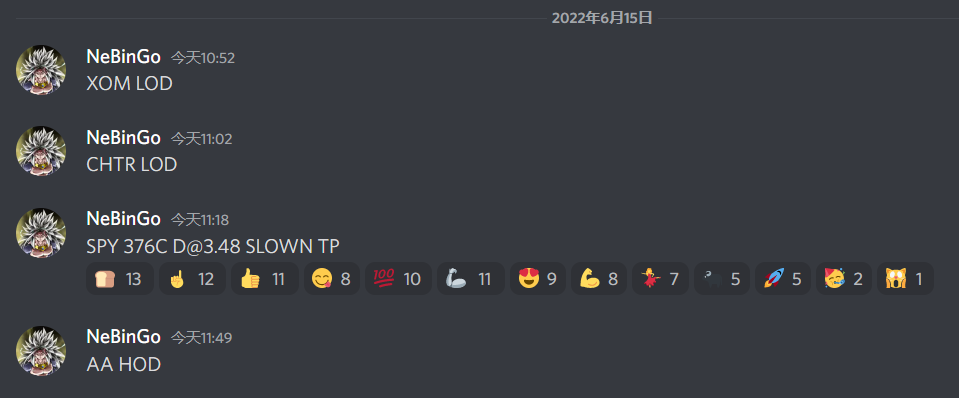 2022/06/15 末日SPY作业