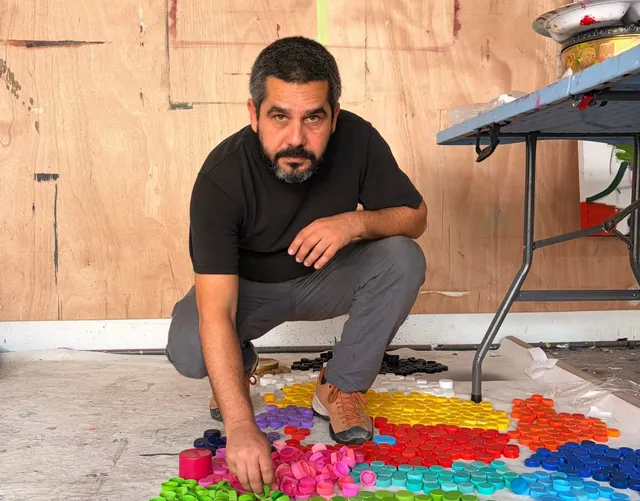 El artista cubano Wilfredo Prieto