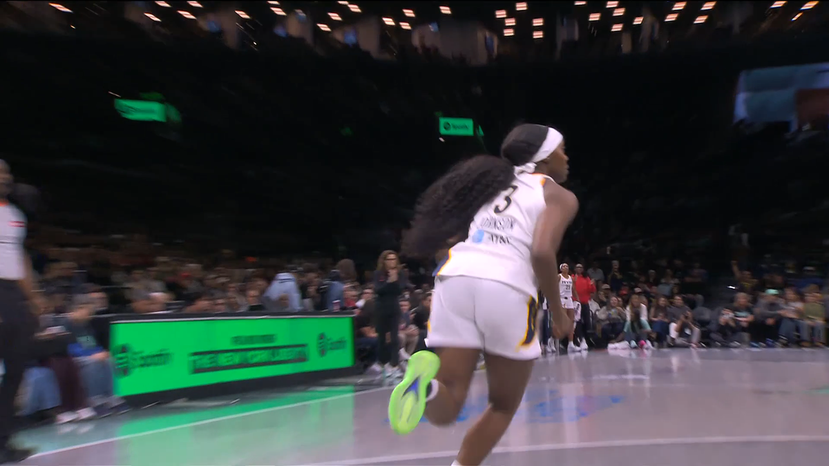 Raven Johnson uses her eight assists to show how Fever want to play