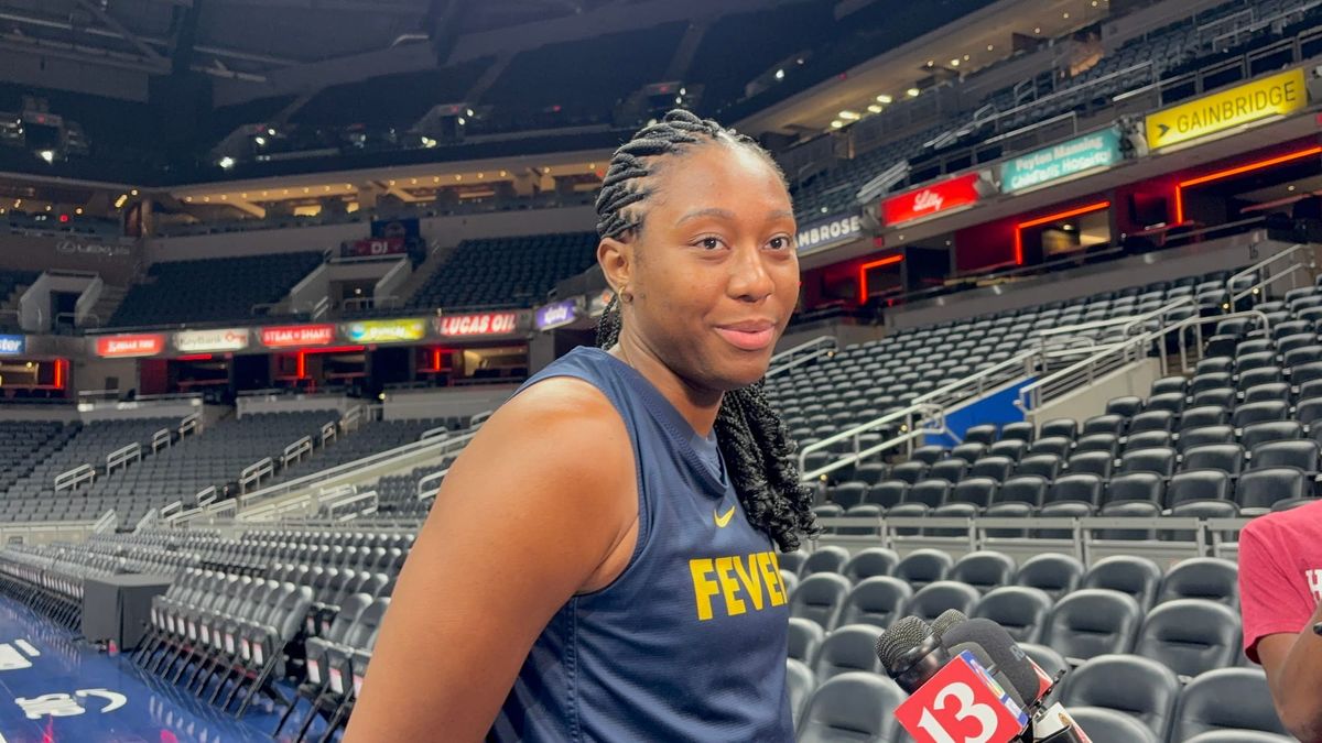 Chatting with Aliyah Boston as Fever resume play post All-Star break