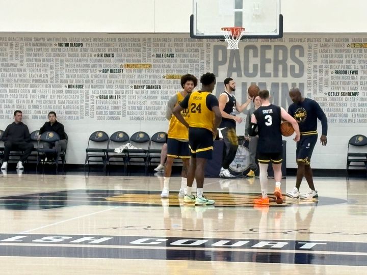 Notebook from day seven of Indiana Pacers training camp as Tyrese Haliburton practices