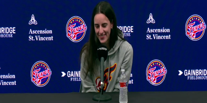 VIDEO: Caitlin Clark exit interview