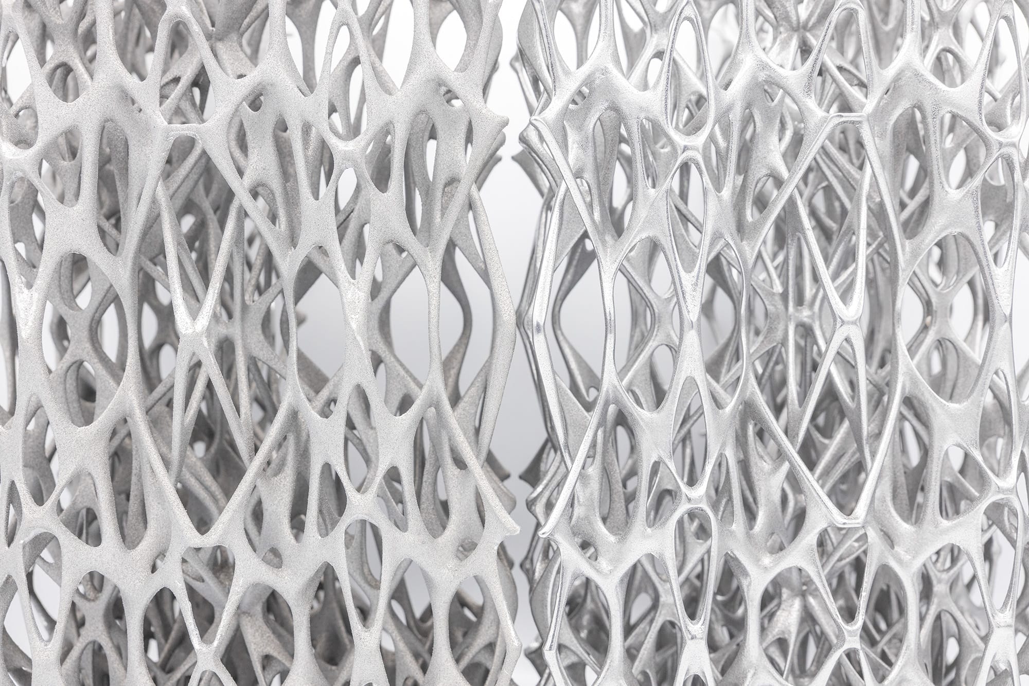 Peltchair by Lilian van Daal and Studio Synergy. Photography by Lilian van Daal and Studio Synergy. Biomimicry coral informed structure prototype on screen.