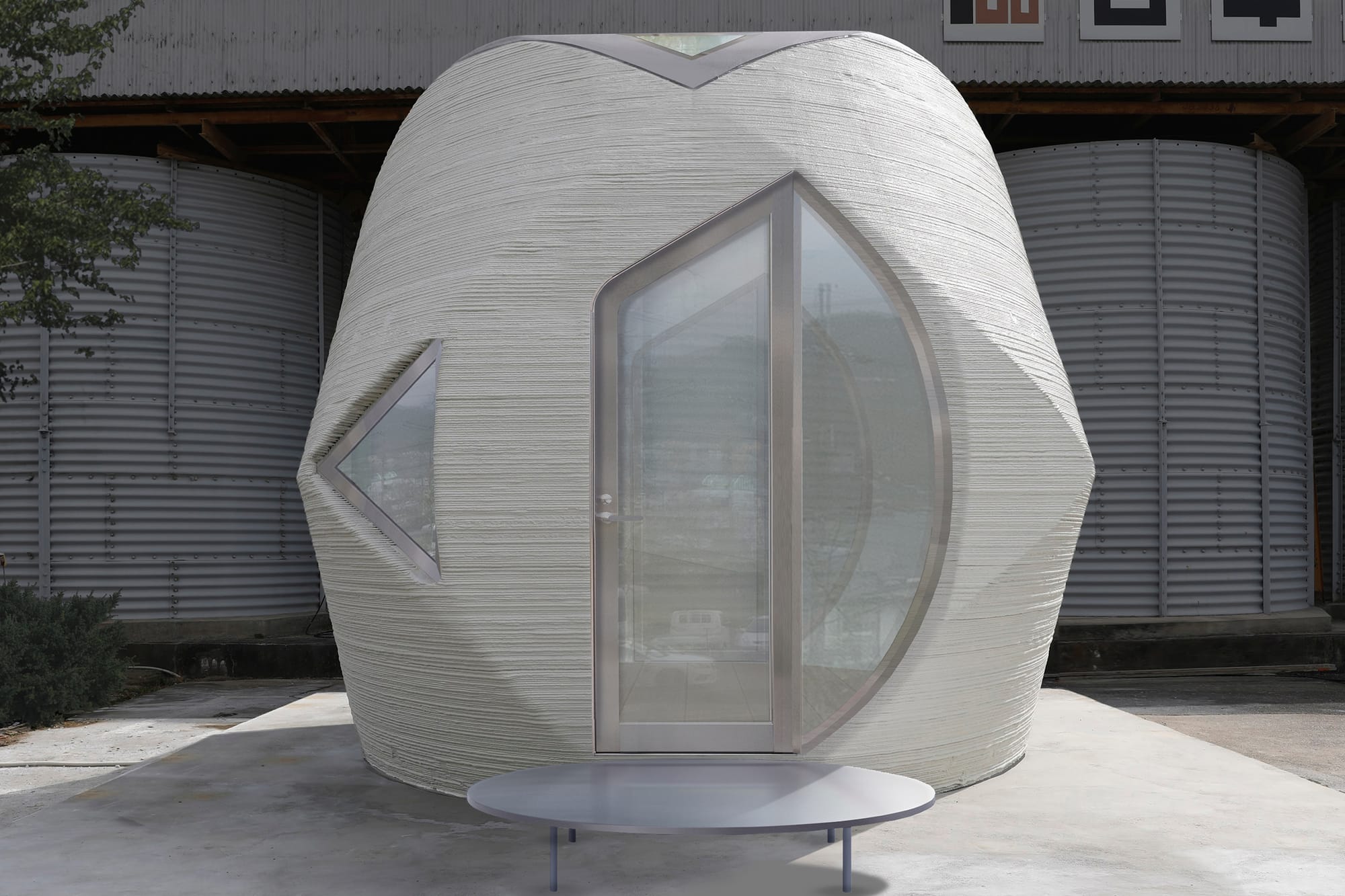 3D printed capsule home.