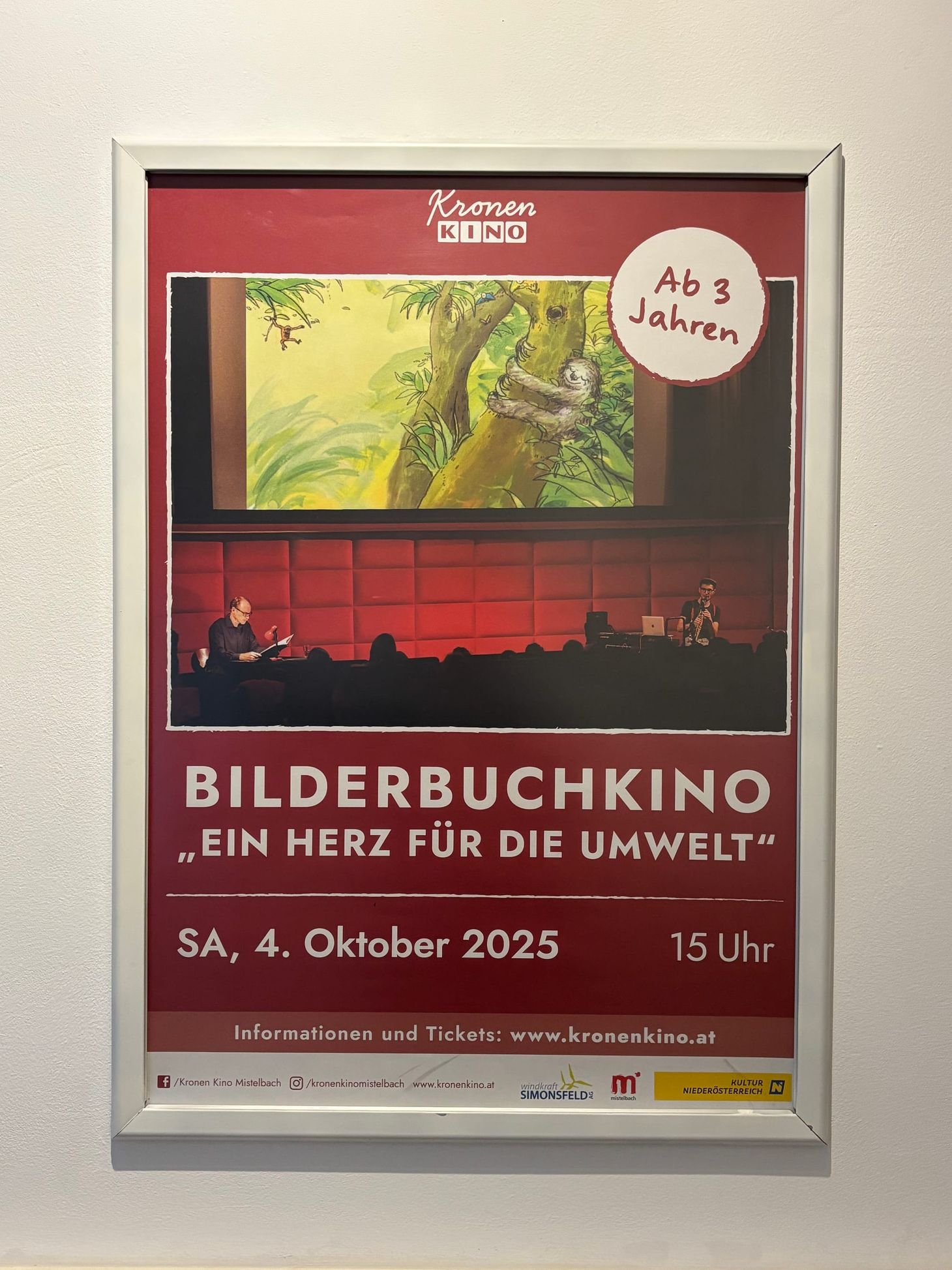 Premiere im Kronekino in Mistelbach am 4.10.25