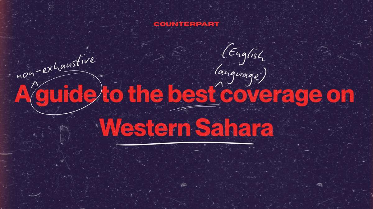 Western Sahara: What to read, watch and listen to