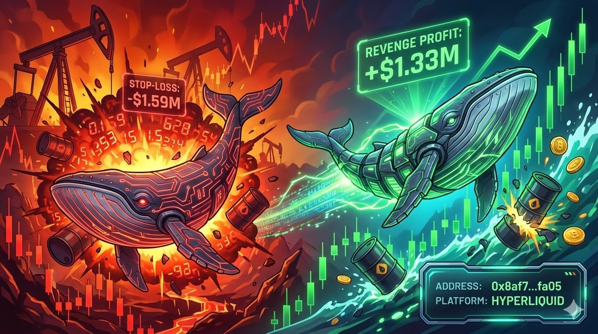 From a Million-Dollar Stop-Loss to a Multi-Million Revenge: The Survival Aesthetic of Hyperliquid Oil Whale 0x8af7