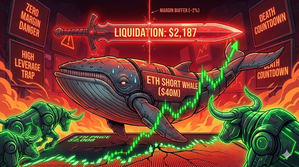 The $40 Million Death Countdown: Inside the Ethereum Whale's Razor-Thin Margin Trap