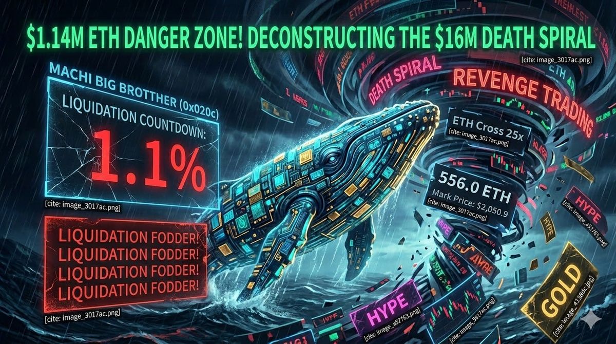 The $16M Death Spiral! Deconstructing Machi Big Brother's $1.14M ETH "Revenge Trade"